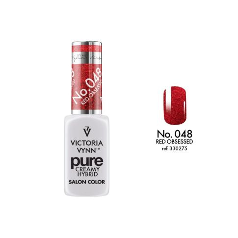 VICTORIA VYNN 048 Pure Creamy Hybrid Red Obsessed Creme Hybrid Lack 8ml