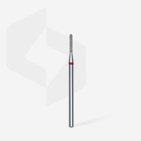 Staleks Abgerundeter Diamant-Zylinderfräser Red Expert 1,4 mm/ 8 mm