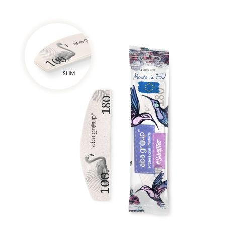 Safety Pack Nagelfeile Mini 100/180 Slim Flamingo