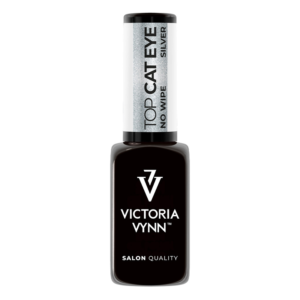 Victoria Vynn Gel Polish Top Silver Cat Eye No Wipe 8 ml