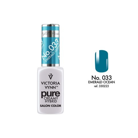 VICTORIA VYNN 033 Pure Creamy Hybrid Emerald Ocean Creme-Hybrid-Politur 8ml