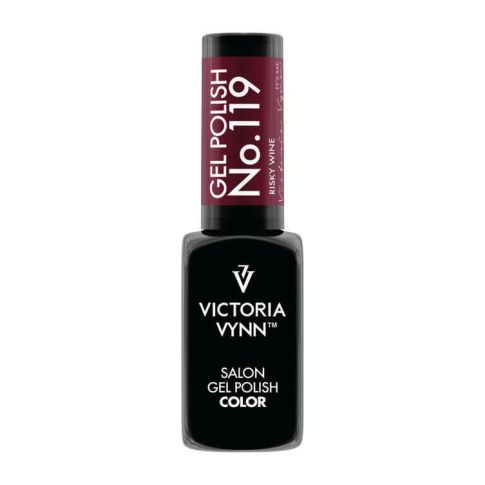 VICTORIA VYNN 119 Gel Polish Farbe Risky Wine Hybrid Lack 8ml