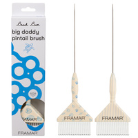 Framar Beach Bum – Set mit 2 breiten Haarfärbepinseln mit Spieß