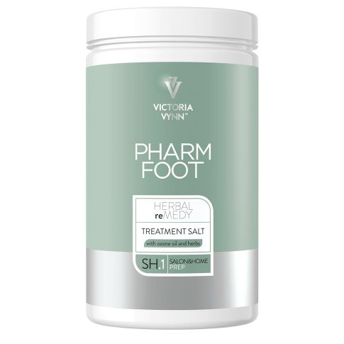 Pharm Foot Herbal reMEDY Behandlungssalz mit ozonisiertem Olivenöl und Kräutern 1250g