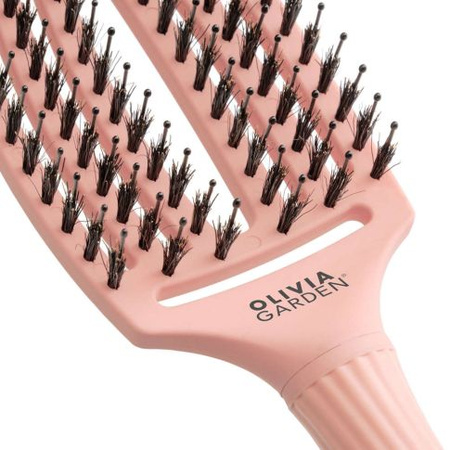 Olivia Garden Fingerbrush Herbst Lehm Haarbürste