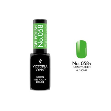 VICTORIA VYNN 058n Gel Polish Farbe Totally Green Hybrid Lack 8ml