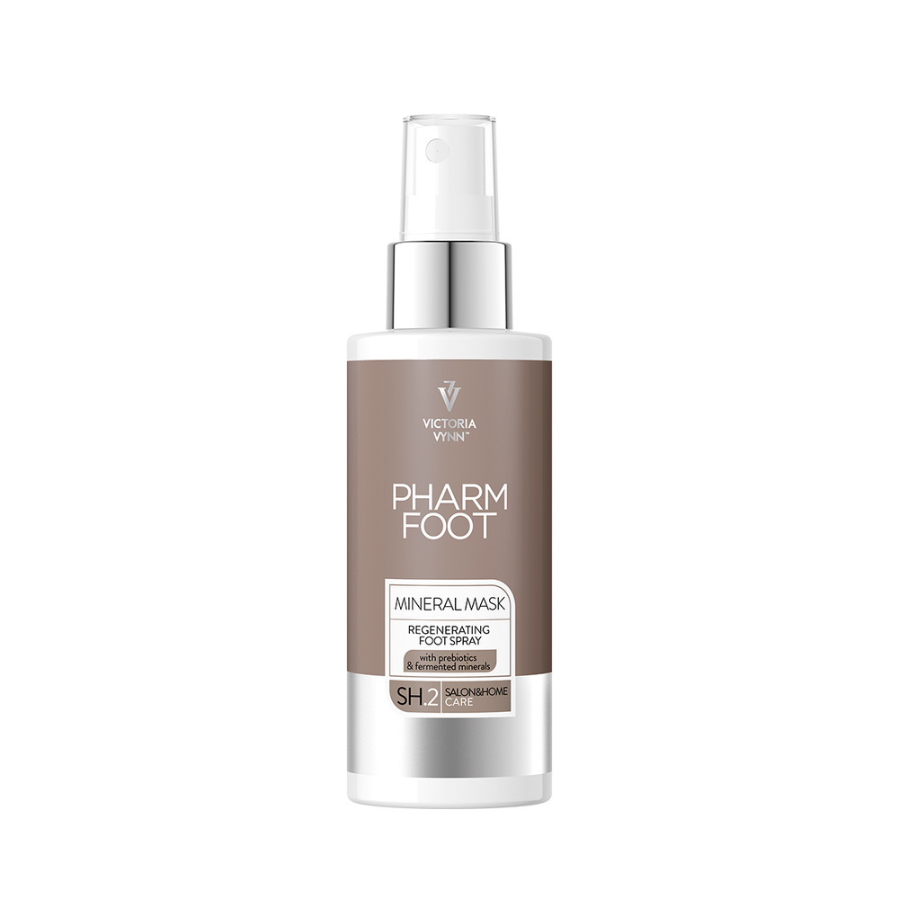 Pharm Foot Spray -Mineralmaske zur Regeneration bei übermäßigem Schwitzen an den Füßen, 150 ml