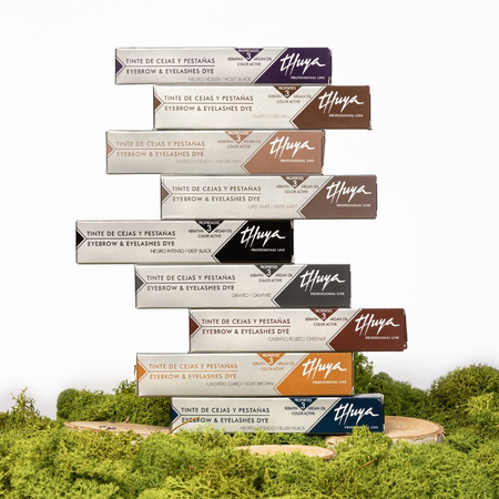 Thuya Grey - Brown Paint Arganowo - Keratin Augenbrauen und Wimpern