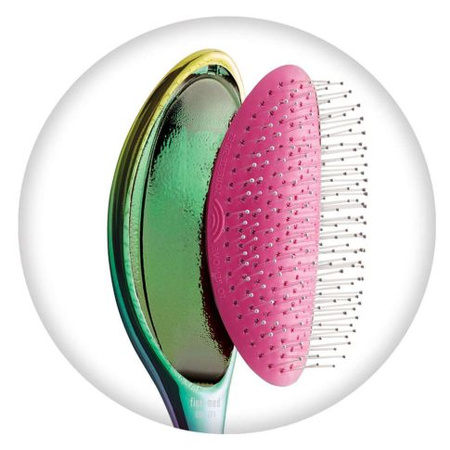 Olivia Garden Aurora Blaue Bürste für mittleres bis dickes Haar