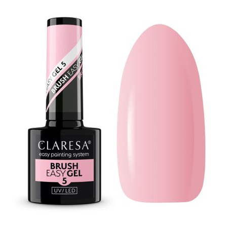 Claresa Pinsel Easy Gel 5 Zartrosa Nude 5g 