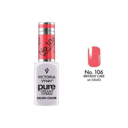 VICTORIA VYNN 106 Pure Creamy Hybrid Birthday Cake Creme-Hybrid-Lack 8ml