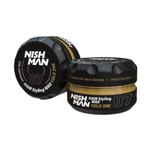Nishman Haarstyling Wachs 07 Gold One Haar Pomade 150 ml