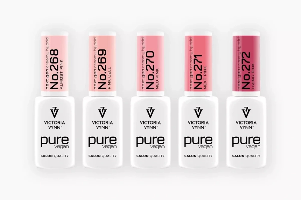 Victoria Vynn Set „Pure Vegan 268-272 Inside“ Color, rosa