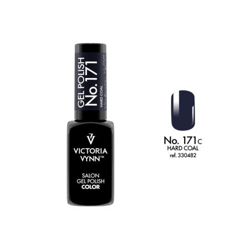 VICTORIA VYNN 171c Gel Polish Farbe Hard Coal Hybrid Lack 8ml