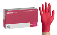 Zarys Easy Care Rosa Nitril-Handschuhe L 100 Stück.