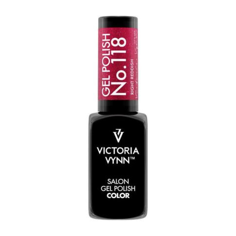VICTORIA VYNN 118 Gel Polish Farbe Rechts Rötlich Hybrid Lack 8ml