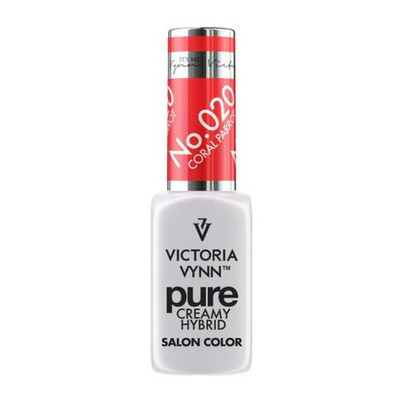 VICTORIA VYNN 020 Pure Creamy Hybrid Coral Papagei-Creme-Hybrid-Lack 8ml 