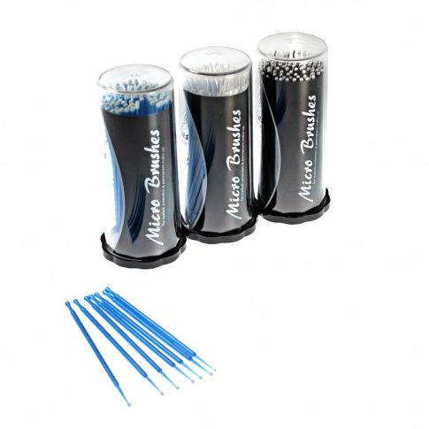 SECRET LASHES Mikro-Pinsel-Applikatoren 1.5 - SCHWARZ 100 Stk.
