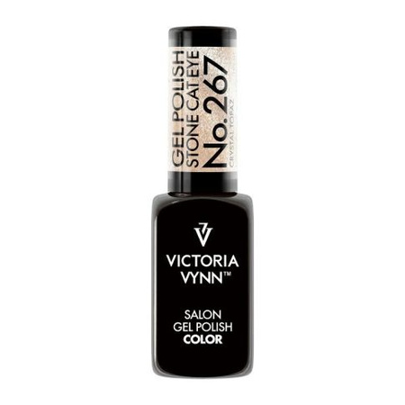 Victoria Vynn Gel Polish Farbe 267m STONE CAT EYE CRYSTAL TOPAZ 5D Hybrid-Lack 8ml