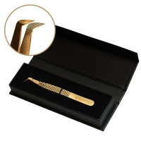 Noble Lashes Noble Gold PRO 2 Wimpernverlängerung Pinzette