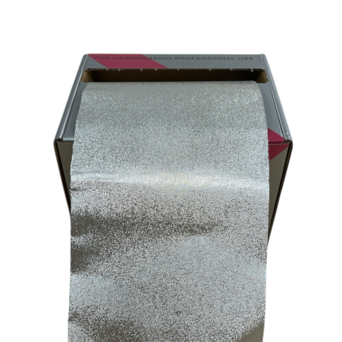 Aluminium Silber gewelltes Haar Folie mit Feeder 100 Meter