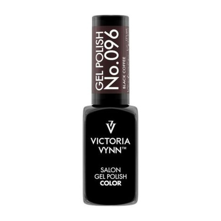 VICTORIA VYNN 096c Gel Polish Farbe Schwarz Kaffee Hybrid Lack 8ml 