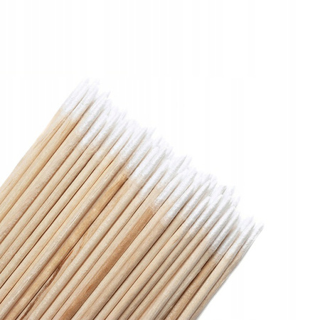 Clavier Nagelhautstäbchen aus Holz mit Baumwolle100 Stück.