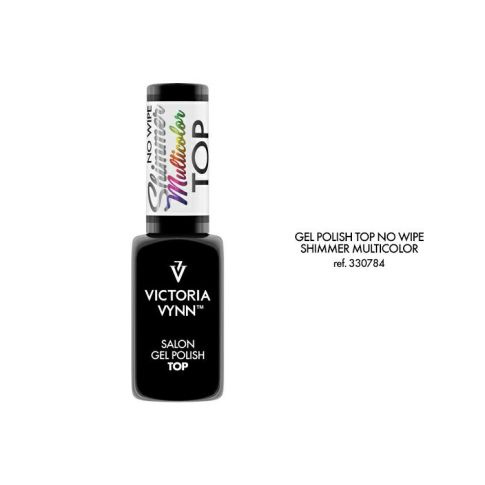 VICTORIA VYNN Top No Wipe Shimmer Multicolor Hybrid Top ohne Waschen 8ml