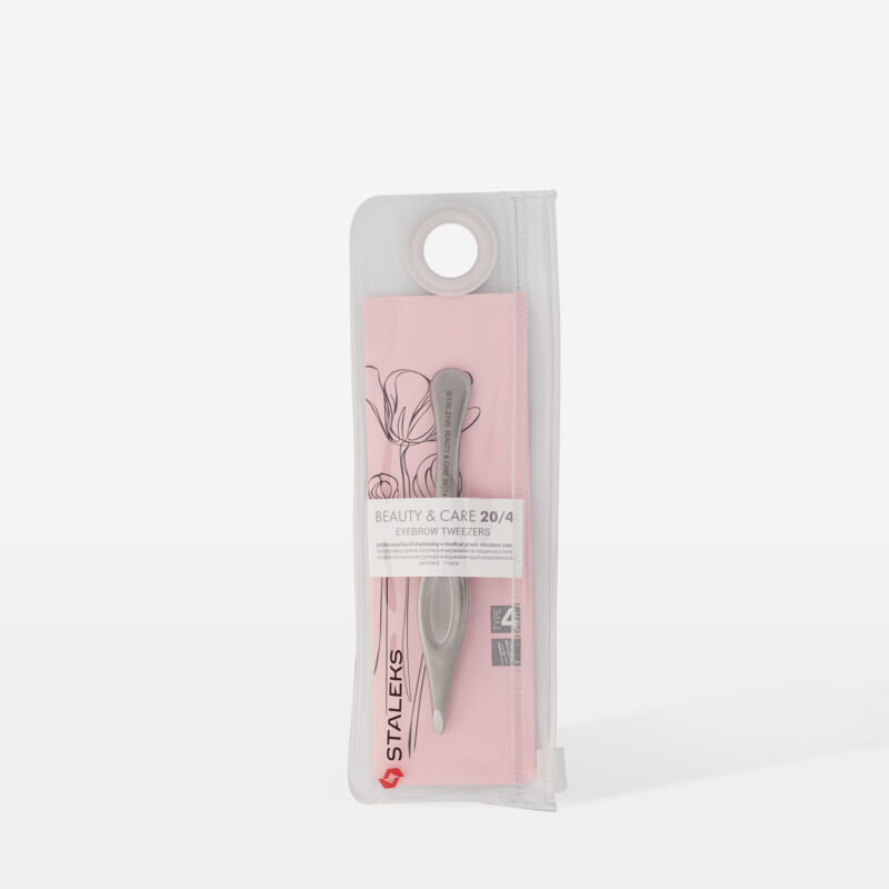Staleks Beauty & Care Augenbrauenpinzette 20 Typ 4 (schräg schmal)