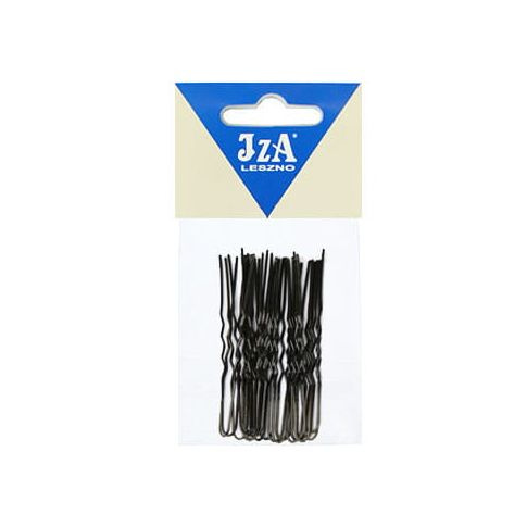 Haarnadeln Schwarz Gekräuselt 65 mm 20 Stück.