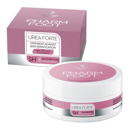 Pharm Foot Urea Forte Salbe gegen Keratose 25% Urea und Emollients 75 ml 