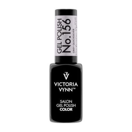 VICTORIA VYNN 156 Gel Polish Farbe Grau Quicksilver Hybrid Lack 8ml 