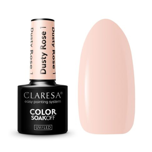 Claresa Hybrid-Lack staubig Rose 1 5g
