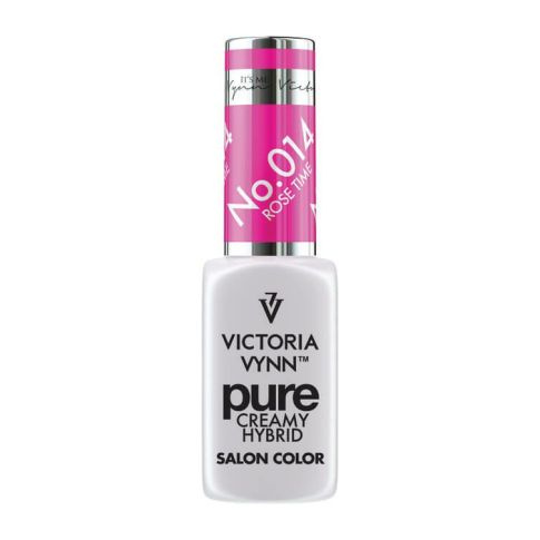 VICTORIA VYNN 014 Reiner cremiger Hybrid-Rosenzeit-Creme-Hybrid-Lack 8ml