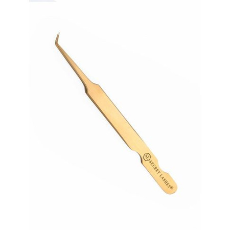 SECRET LASHES GOLD SL-03 Typ L Pinzette + Etui 