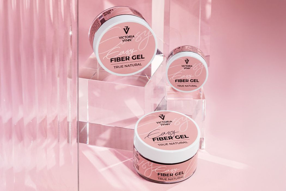 Victoria Vynn Easy Fiber Gel Echtes natürliches Glasfaser-Aufbau-Gel 15 ml