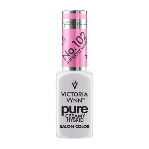 VICTORIA VYNN 102 Pure Creamy Hybrid Schmetterlingsflügel Creme-Hybrid-Lack 8m