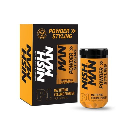 Nishman P1 Mattierender Volumenpuder Haarpuder 20g