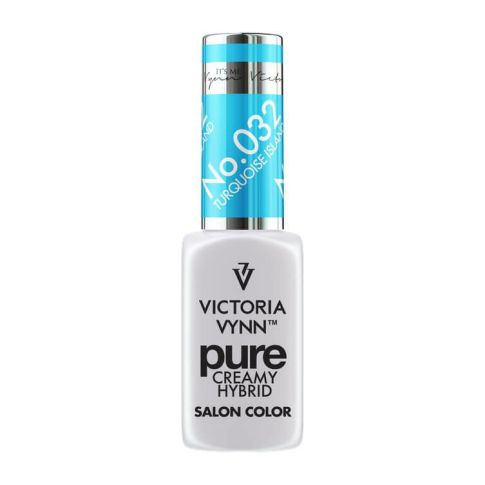 VICTORIA VYNN 032 Pure Creamy Hybrid Türkis Insel Creme Hybrid Lack 8ml