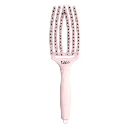 Olivia Garden Fingerbrush Pastellrosa Haarbürste 