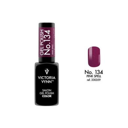 VICTORIA VYNN 134 Gel Polish Farbe Pink Spell Hybrid Lack 8ml 
