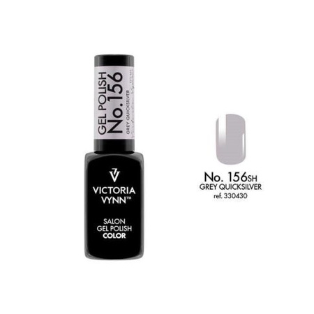 VICTORIA VYNN 156 Gel Polish Farbe Grau Quicksilver Hybrid Lack 8ml 