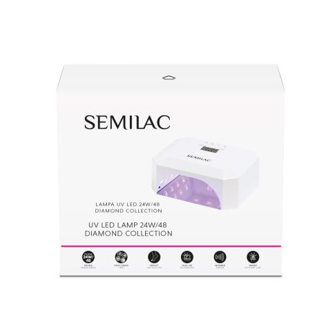 Semilac LED UV-Lampe 24W/48 Diamond Kollektion