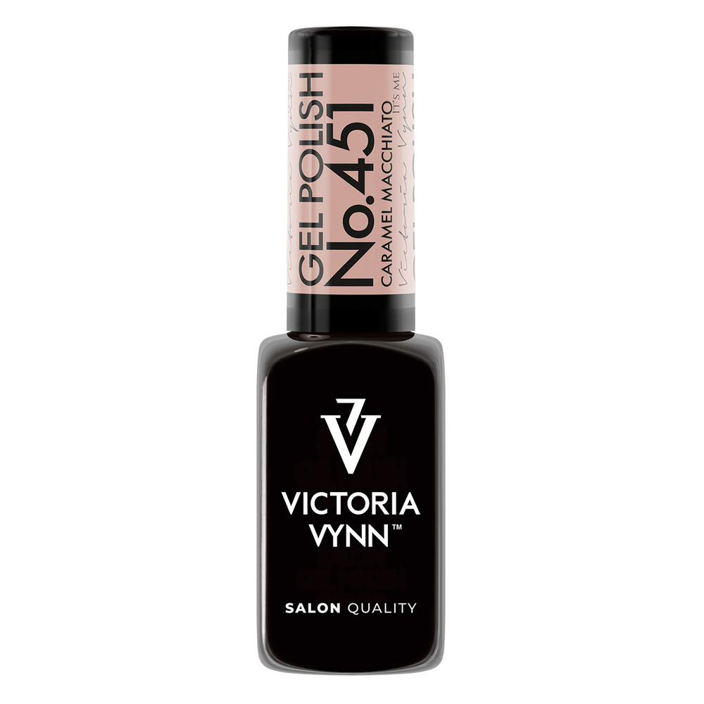 Victoria Vynn Gel Polish Color 451 Karamell-Macchiato Hybrid-Lack 8 ml