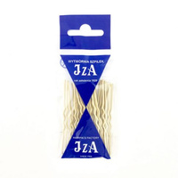 Beige gekräuselte Haarnadeln 65 mm 20 Stück.