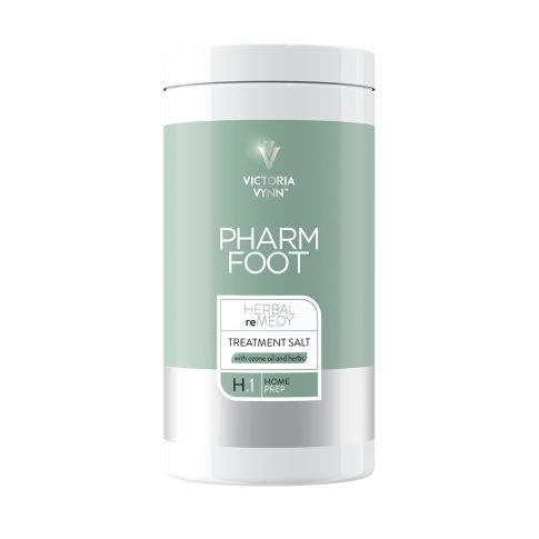 Pharm Foot Herbal reMEDY Behandlungssalz mit ozonisiertem Olivenöl und Kräutern 500g