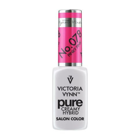 VICTORIA VYNN 078 Reiner cremiger Hybridlack rosa rosa Creme Hybridlack 8ml
