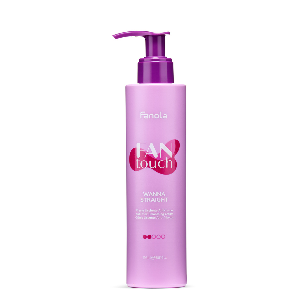 Fanola Fantouch Wanna Straight Smoothing Glättende Haarcreme 195 ml