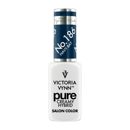 Victoria Vynn Pure Creamy Hybrid 186 NAVY BLUE Creme-Hybrid-Lack 8ml 