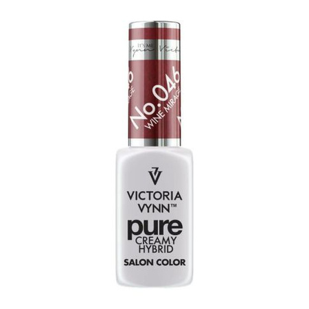VICTORIA VYNN 046 Pure Creamy Hybrid Wine Mirage Creme-Hybrid-Lack 8ml 